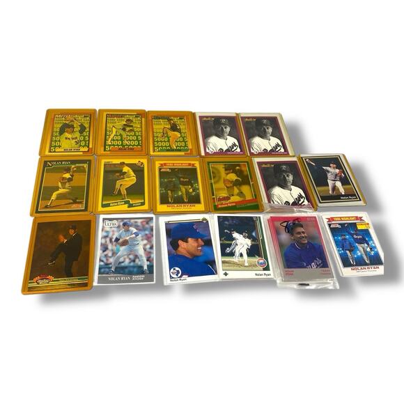 Vintage Toploaded Nolan Ryan Baseball Card Lot - Picture 1 of 6
